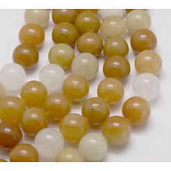 Topaz natural jade perlas hebras&nbsp;G-G150-6mm-1