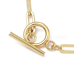 Braccialetti a catena con graffetta in ottone&nbsp;BJEW-PH01739