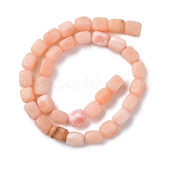 Нити бусин из натурального красного нефрита&nbsp;G-D098-D08