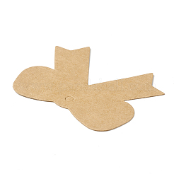 100 etichetta regalo in carta kraft bianca&nbsp;CDIS-B001-03