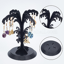 Пластиковые серьги в форме брызг&nbsp;EDIS-WH0016-037