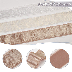 3 цвет полиэстеровые ленты горячего тиснения с потертостями&nbsp;SRIB-AR0001-20