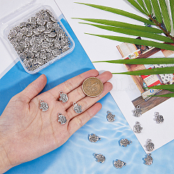 100 шт. подвески в виде рыбок из сплава&nbsp;TIBEP-DC0001-27