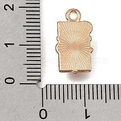 Alliage avec pendentifs en émail blanc&nbsp;AL-CBA9E11-04KCG-01