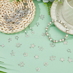 200 шт. 10 стиля подвески из нержавеющей стали 201&nbsp;STAS-HS0001-46