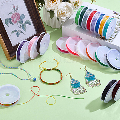 20 рулон 20 цвета 10м 12-х слойная круглая полиэфирная нить&nbsp;OCOR-PH0006-84