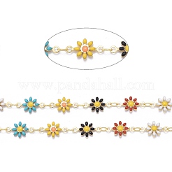 Эмалированные цепи из латуни ручной работы CHC-I035-13G-01