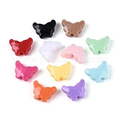 PandaHall 100pcs Perles De Croix Acryliques Breloques Croix