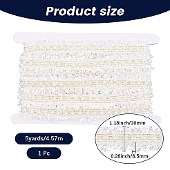 5 Yards Polyester-Spitzenband für Vorhang-Sofa-Dekoration&nbsp;OCOR-CY0001-32B