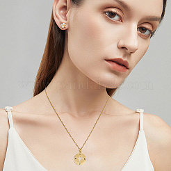 16 шт. ионное покрытие (IP) 201 подвески из нержавеющей стали&nbsp;STAS-BBC0008-42G