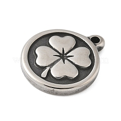 Подвески в тибетском стиле из нержавеющей стали 304&nbsp;STAS-S185-06AS-C