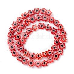 30 pz perline di vetro millefiori fatte a mano&nbsp;LAMP-FS0001-01A