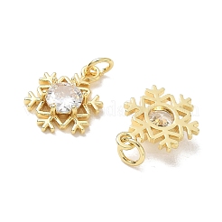 Ciondoli in ottone con pavé di zirconi chiari&nbsp;CU-CBA6305-15G