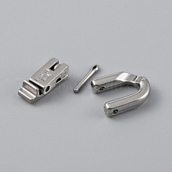 Cierre plegable de acero inoxidable 304&nbsp;LS-STAS-WH0016-54P-02