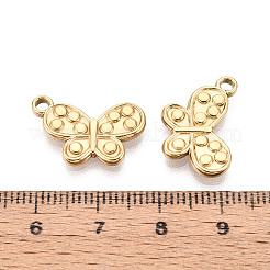 Подвески-бабочки из нержавеющей стали 304&nbsp;STAS-T069-33G