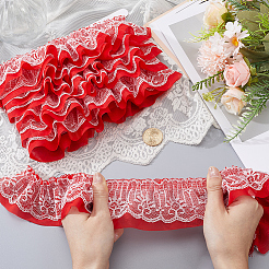 Ruban de dentelle en polyester de 10 mètre&nbsp;OCOR-GF0006-25A