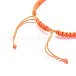 Плетеный браслет из бисера сглаз лэмпворк&nbsp;BJEW-JB07857