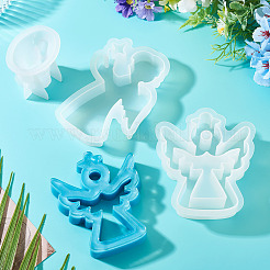 3 stampo in silicone natalizio in 3 stili&nbsp;DIY-TA0015-55