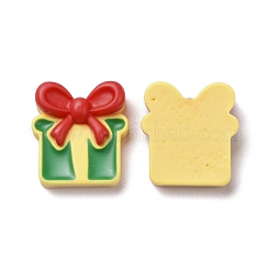 Cabochons en résine opaque sur le thème de Noël&nbsp;RESI-G029-A05