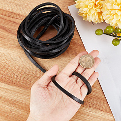 Плоский шнур из воловьей кожи&nbsp;WL-GF0001-10A-02