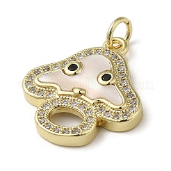 Латунные микро проложить кубического циркония подвески&nbsp;KK-Q808-18G