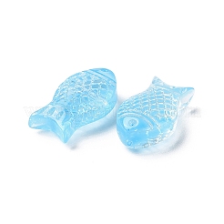 Perle di vetro verniciate a spruzzo trasparente&nbsp;X1-GLAA-I050-10E