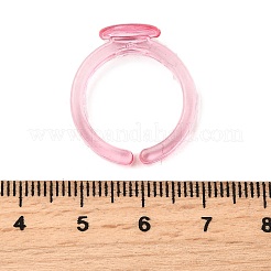 Детская прозрачная пластиковая открытая манжета с кольцом-компонентом&nbsp;KY-C022-01A