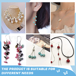 60 шт. 925 булавки с плоской головкой из стерлингового серебра&nbsp;STER-BC0002-17A