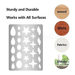 Pochoirs de Matrice de découpe de découpe en acier inoxydable personnalisés&nbsp;DIY-WH0289-001