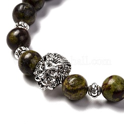 Braccialetti elastici con pietre preziose naturali e sintetiche per uomo donna&nbsp;BJEW-JB06703