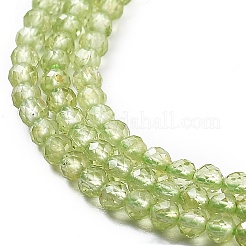 Natürlichen Peridot Perlen Stränge&nbsp;X-G-B107-A06-01A