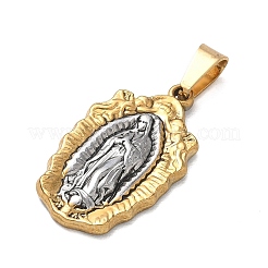 Pendentifs religieux en acier inoxydable 304&nbsp;STAS-H264-13F-ASG
