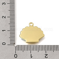Messing Emaille-Anhänger&nbsp;KK-K427-11C-G
