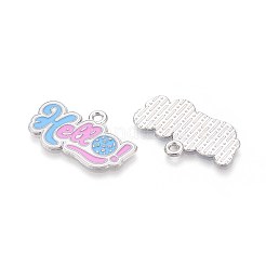 Спортивные подвески из эмалевого сплава&nbsp;ENAM-T022-65P