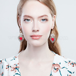 20шт 4 стиля подвески из сплава с эмалью&nbsp;ENAM-GO0001-02