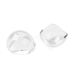 Cono di perline acriliche trasparenti&nbsp;OACR-A023-01B