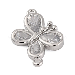 Латунные подвески из прозрачного кубического циркония&nbsp;KK-Z066-09P