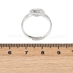 Компоненты латунные кольца&nbsp;KK-C3044-10mm-S