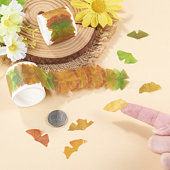 Autocollants en papier à feuilles d'automne pour la création de cartes&nbsp;DIY-TAC0032-23B