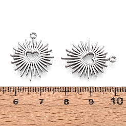 Anlaufgeschützte Anhänger aus 304er Edelstahl&nbsp;X-STAS-I671-01P