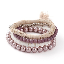 4 pz bracciali elastici&nbsp;BJEW-JB05884