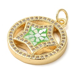 Стойки обшивки латунь кубического циркония подвески&nbsp;KK-K385-081G-01