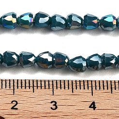 FilI di perline in vetro placcato&nbsp;EGLA-D030-P4mm-B04