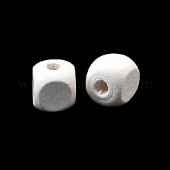 Спрей окрашены деревянные бусины&nbsp;WOOD-P021-01B-30