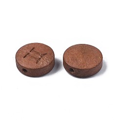 Деревянные бусины с лазерной гравировкой&nbsp;WOOD-S053-53K