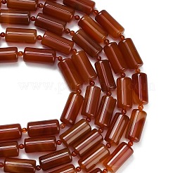 Натуральный красный агат бисер нитей&nbsp;G-B178-I02-01