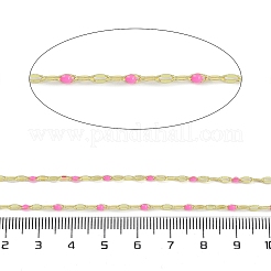 Латунные цепи с покрытием стойки&nbsp;AJEW-Q153-02G-06