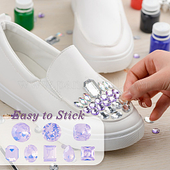 40 pz 8 stili k9 cabochon di strass in vetro&nbsp;MRMJ-DC0001-02