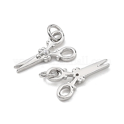 Pendentifs en laiton Shegrace avec micro-pavé de zircone cubique transparente&nbsp;XGRQ2C489-403P