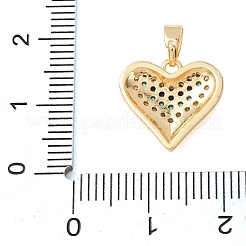 Messing Strass Anhänger&nbsp;RB-CBA2C2D-03G